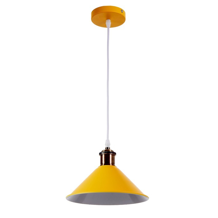 Светильник BayerLux 1244/1YL E27 40Вт желтый 22х22х8,5-108 см