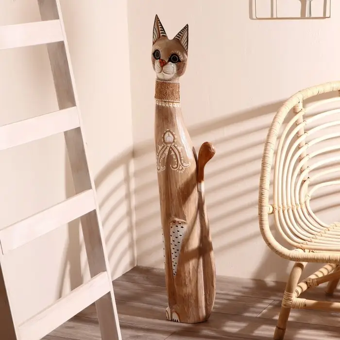 Сувенир дерево "Кошка" 100 см
