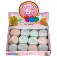 Мялка "Хрустящий шар", можно откачивать и закачивать воздух, цвета МИКС