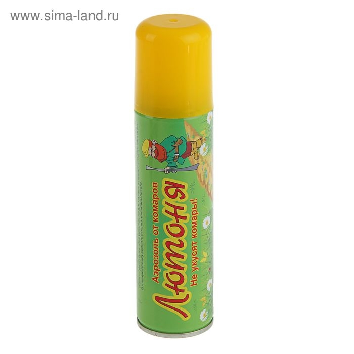 Аэрозоль от комаров Аэрозоль от комаров "Лютоня", баллон, 150 мл