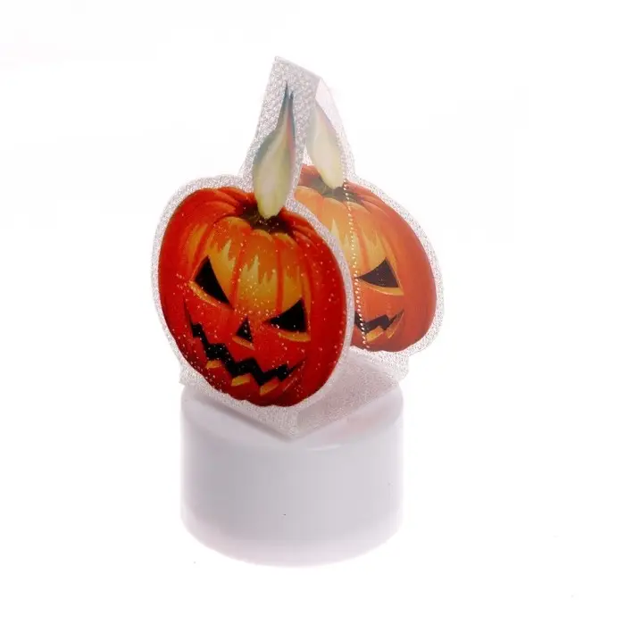 Свеча светодиодная «Хэллоуин», МИКС
