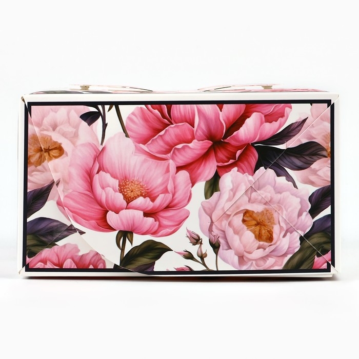 Коробка под бенто-торт с окном «Для тебя», 14 х 14 х 8 см Коробка под бенто-торт с окном «Для тебя», 14 х 14 х 8 см