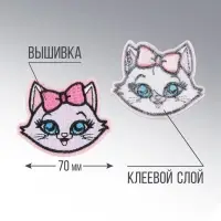 Термонаклейка «Кошка», 6 х 5 см
