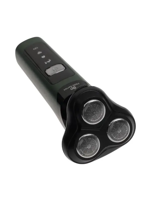 Электробритва LBR-13, 3 Вт, роторная, 3 головки, сухое бритьё, триммер, от АКБ