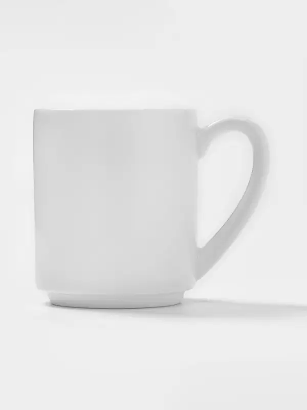 Набор кружек Magistro Mien, 270 мл, 6 шт., фарфор, белый