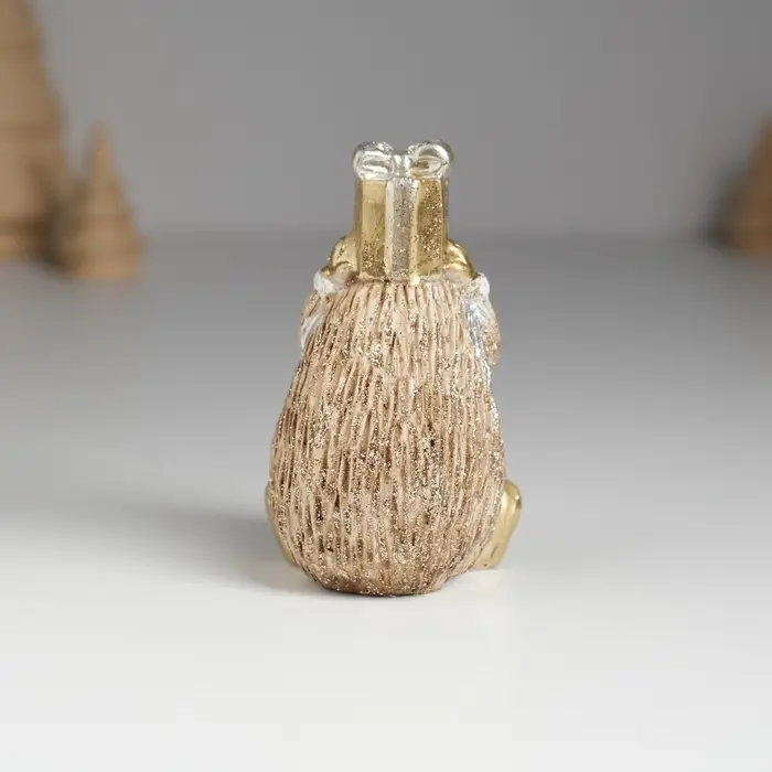 Фигурка полистоун &laquo;Ёжик коричневый&raquo;, 4.8&times;4.5&times;8.2 см, МИКС