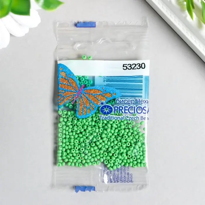 Бисер Чехия  Бисер Чехия "Preciosa" 5г 10/0 (53230)