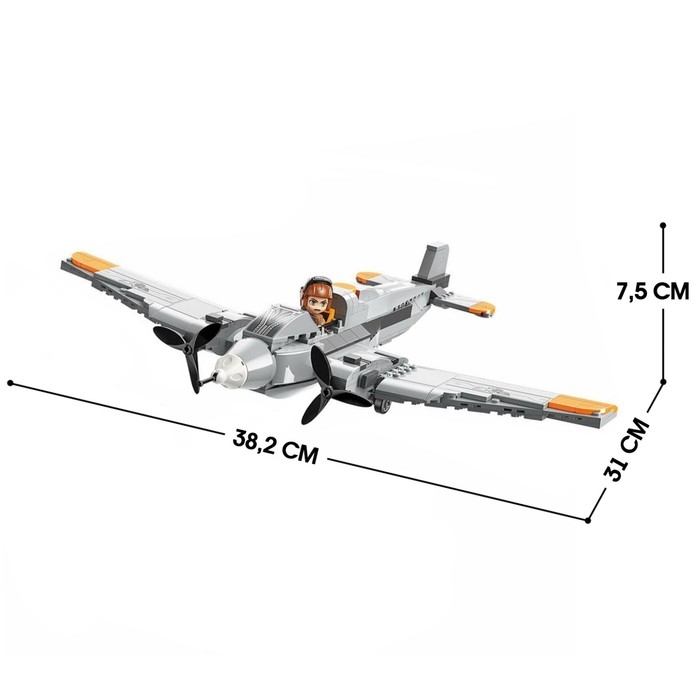 Конструктор Военная зона &laquo;Бомбардировка&raquo;, 557 деталей