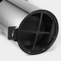 Ведро мусорное с педалью Доляна, 20 л, нержавеющая сталь, хромированное