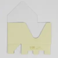 Коробка-письмо &laquo;Жёлтая&raquo;, 14 &times; 20 &times; 6,5 см