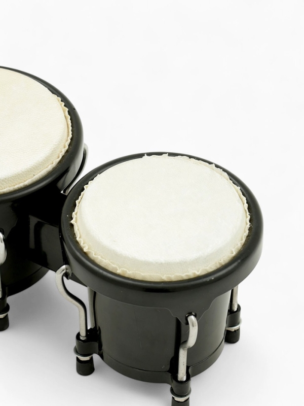 Барабан Бонго Music Life 4 х 5 дюймов, черный Барабан Бонго Music Life 4 х 5 дюймов, черный