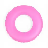 Круг для плавания с ручками 75 см, цвет розовый