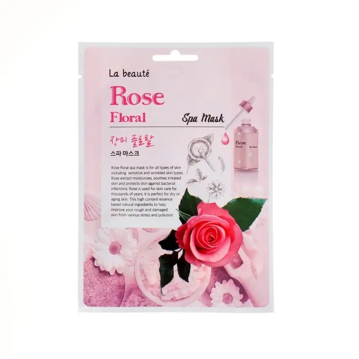 Тканевая маска La Beute с экстрактом розы, 25 мл Тканевая маска La Beute с экстрактом розы, 25 мл