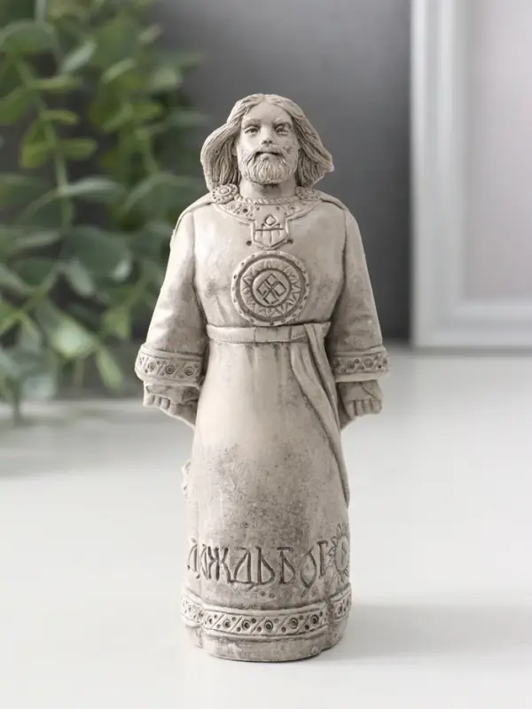 Фигура славянский Бог «Даждьбог», 12.5×5.5×5.5 см, серая Фигура славянский Бог «Даждьбог», 12.5×5.5×5.5 см, серая