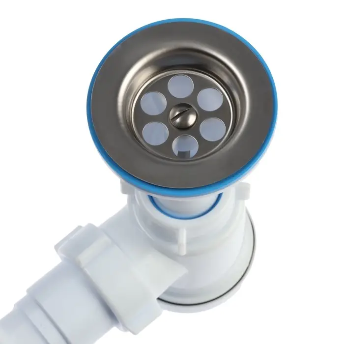 Сифон универсальный &laquo;АНИ Пласт&raquo; Варяг C5510, 1 1/2" &times; 40 мм, с гибкой трубой 40&times;50 мм