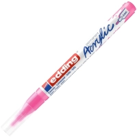 Маркер акриловый Edding 5300/069.кругл.1-2 мм. Флюоресц розовый/Neonpink