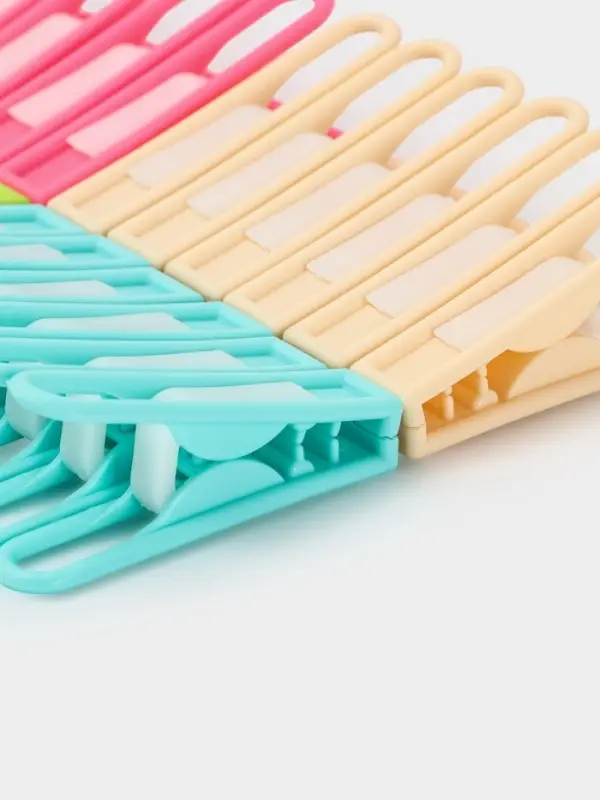 Набор прищепок бельевых 24 шт, пластик