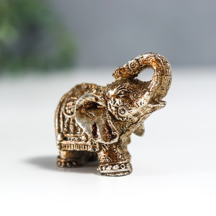 Сувенир полистоун Сувенир полистоун "Микро слонёнок" 3,8х4,4х2,1 см