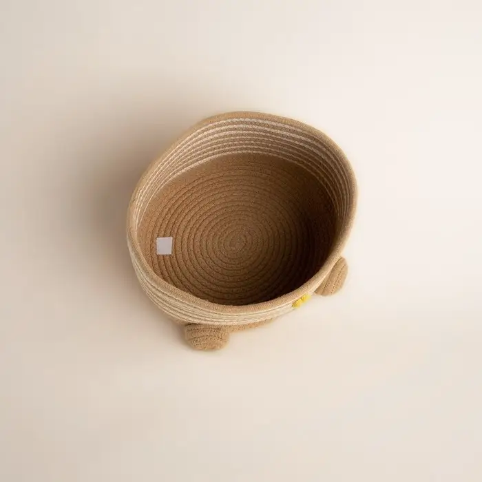 Корзина для игрушек SL Home &laquo;Медведь&raquo;, плетёная, ручной работы, 25&times;26&times;41 см, коричневая
