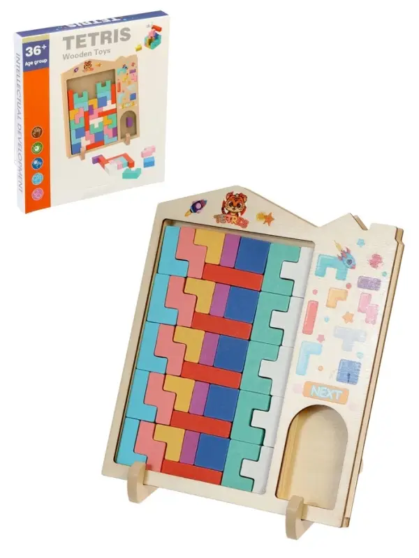 Развивающая головоломка &laquo;Тетрис&raquo;, деревянный