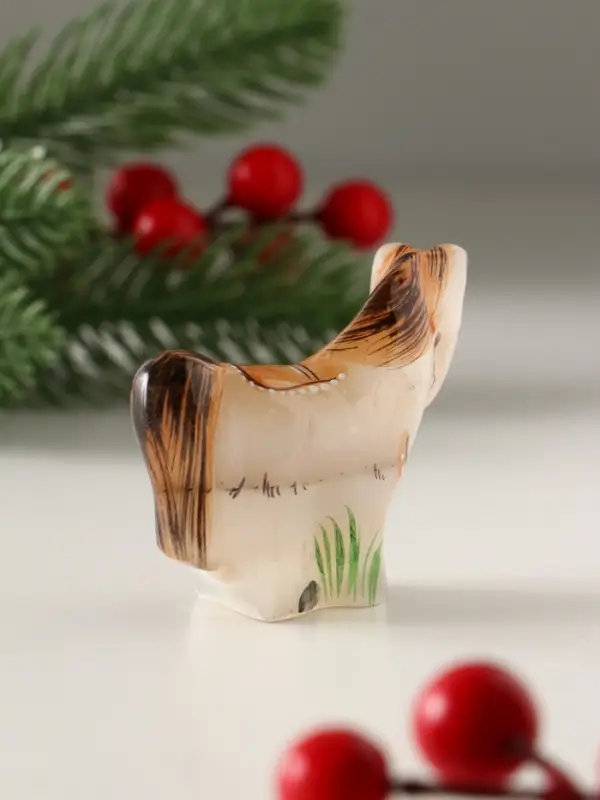 Сувенир Лошадка Селена, 6х5,5 см, селенит