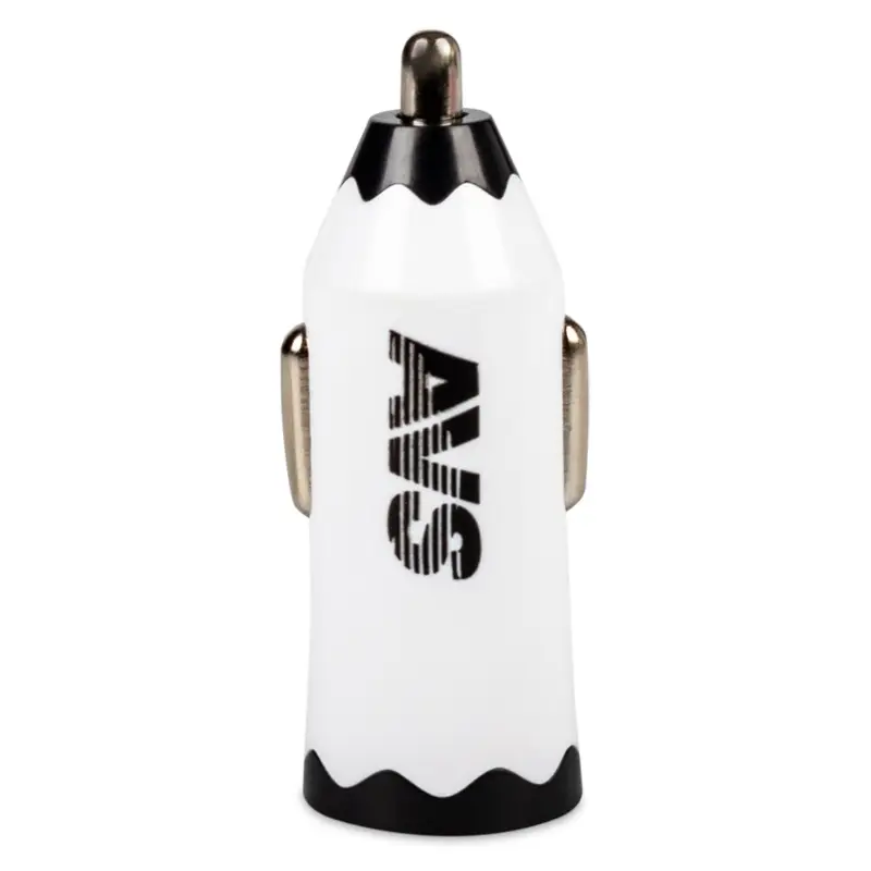 USB автомобильное зарядное устройство AVS 1 порт UC-311 (1,2А, белый)