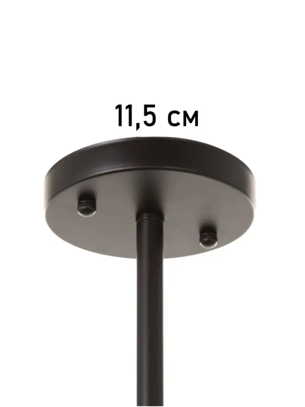 Люстра &laquo;Кон&raquo; 5&times;40 Вт Е27 черный 50&times;50&times;43 см