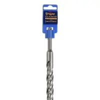 Бур по бетону ТУНДРА, двойная спираль, SDS-plus, 22&times;410 мм