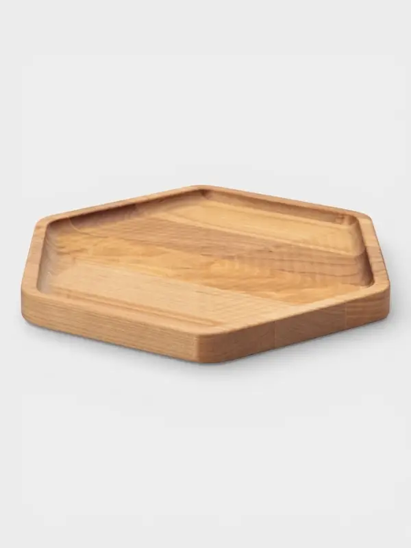 Подарочный набор посуды Adelica &laquo;Ромб&raquo;, тарелки 3 шт., d=24 см, d=20 см, d=16 см, дерево берёза