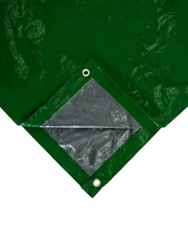Тент защитный, 3&times;2 м, плотность 90 г/м&sup2;, УФ, люверсы шаг 1 м, тарпаулин, МИКС