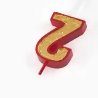 Свеча для торта &laquo;Пламя. Цифра 2&raquo;