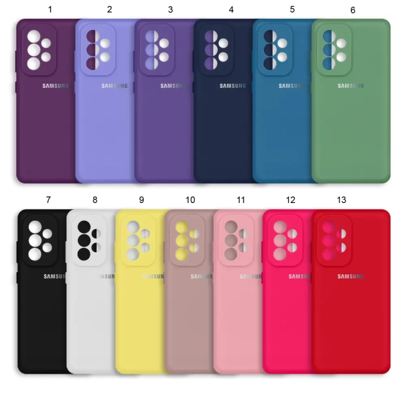 Чехол Samsung A33 Silicone Cover Чехол Samsung A33 Silicone Cover