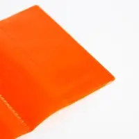 Обложка для паспорта, цвет оранжевый Обложка для паспорта, цвет оранжевый