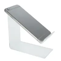 Подставка под телефон наклонная 5.5&times;11.5&times;10.5 см оргстекло 2 мм, В ЗАЩИТНОЙ ПЛЁНКЕ