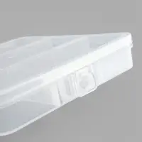 Органайзер для хранения мелочей, 9 ячеек, с подвесом, 10.2&times;10&times;1.8 см, прозрачный