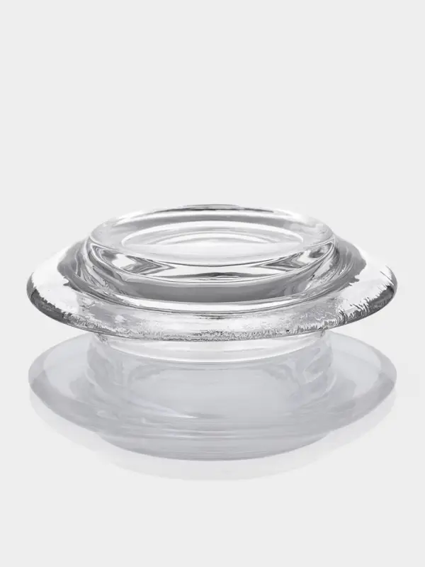 Икорница с крышкой  Икорница с крышкой "Купол" 7х7х9 см, прозрачная