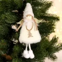 Елочная игрушка мягкая &laquo;Кукла&raquo;, на подвесе