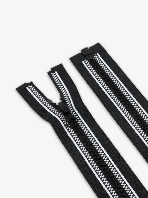 Молния &laquo;Трактор&raquo;, №5, разъёмная, 70 см, замок автомат, чёрная