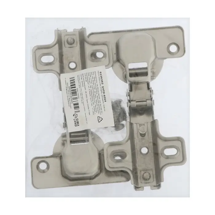 Петля мебельная ТУНДРА, накладная, Slide-on