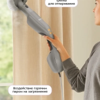 Паровая швабра с насадками для пола КТ-1091 Паровая швабра с насадками для пола КТ-1091