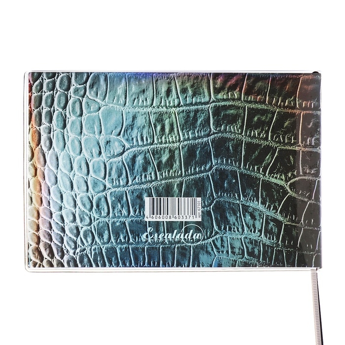 Еженедельник датированный 2025 год, ESCALADA  Еженедельник датированный 2025 год, ESCALADA "змея металлик", мягкая обложка ПВХ, 64 листа, блок 70 г/м², 180 х 127мм