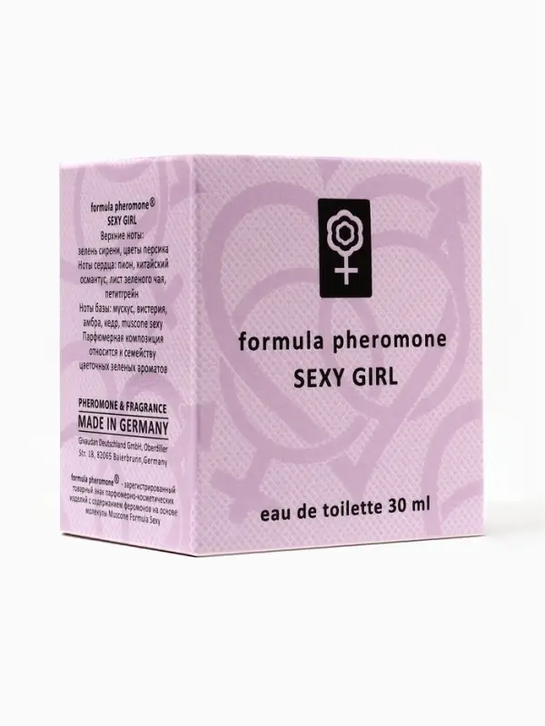 Туалетная вода женская с феромонами Formula Pheromone Sexy Girl, 30 мл