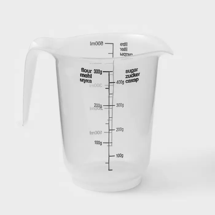 Кувшин мерный Plastic Centre, 500 мл, пластик, прозрачный