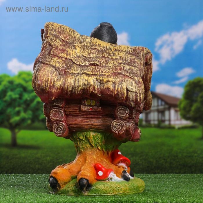Садовая фигура  Садовая фигура "Избушка" 53х36см