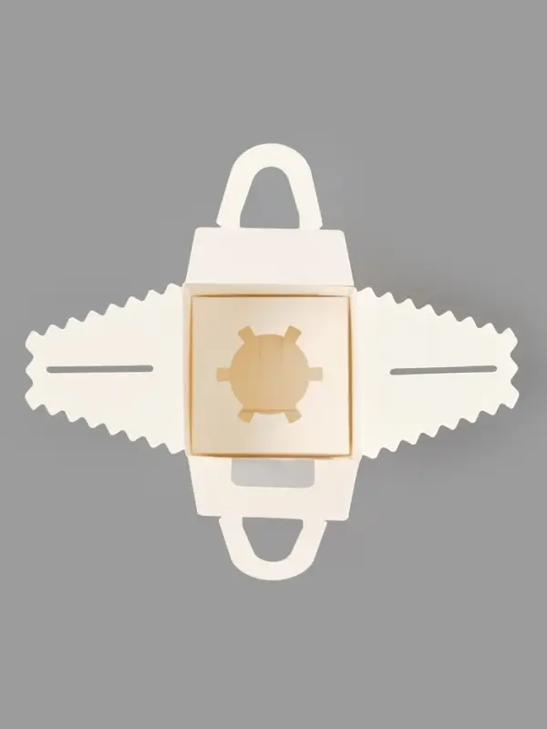 Складная коробка под один капкейк &laquo;Новый год: Снежные шары&raquo;, 9&times;9&times;11 см