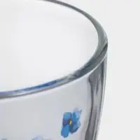 Кружка &laquo;Гортензия&raquo;, 250 мл, стекло, прозрачная