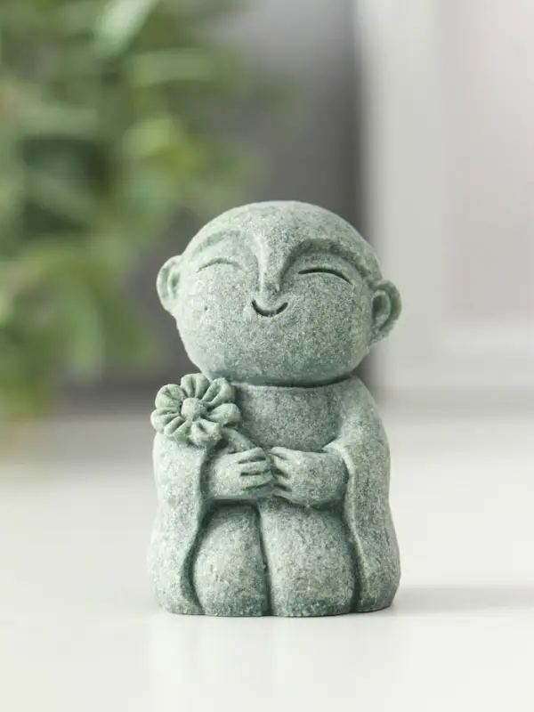 Набор фигурок песчаник &laquo;Буддийские монахи&raquo;, 3 шт., 3.2&times;3.5&times;6.2 см