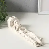 Подставка для благовоний, под свечу &laquo;Вечность&raquo;, 26&times;5&times;5 см, гипс