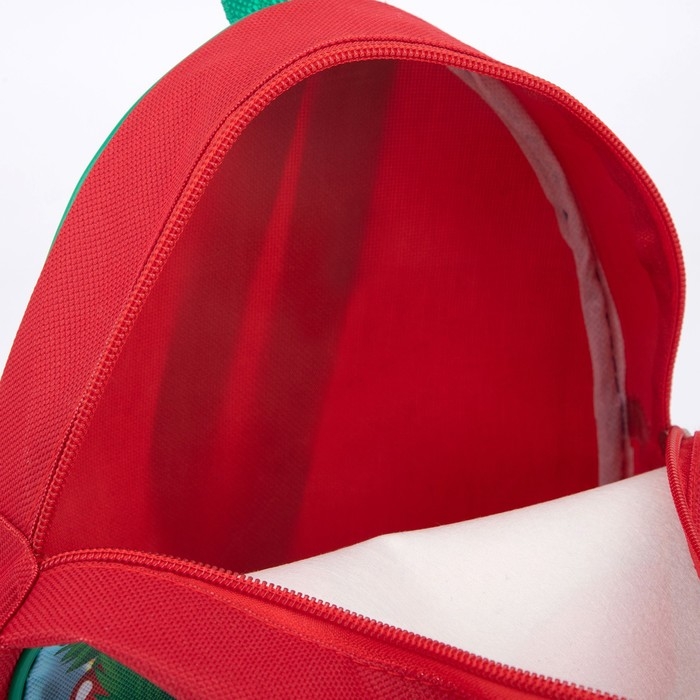 Новогодний детский рюкзак «Пёсик у ёлки», на новый год