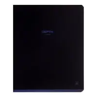 Тетрадь 48 листов в клетку BG Monocolor Blue, обложка мелованный картон, soft touch, МИКС